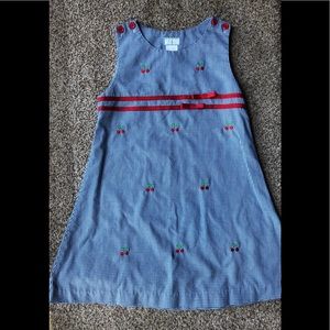 Girls 4T K & L Cherry dress 🍒
